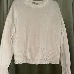Everlane Boxy Cream Sweater